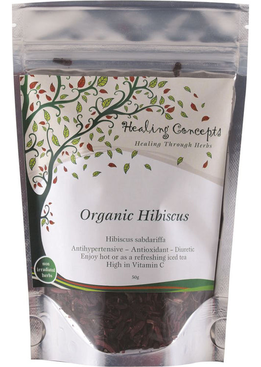 Healing Concepts Org Tea Hibiscus 50g
