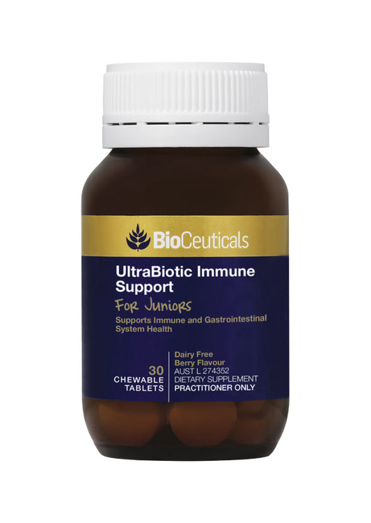 Bioceuticals Ultrabiotic Immune Support Junior Chew 30t