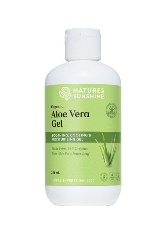 Nature's Sunshine Organic Aloe Vera Gel 236ml