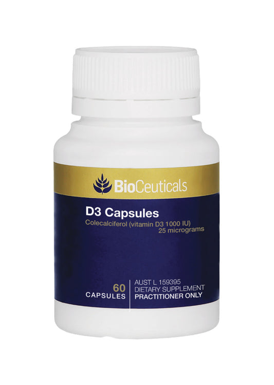 Bioceuticals D3 Capsules 60c