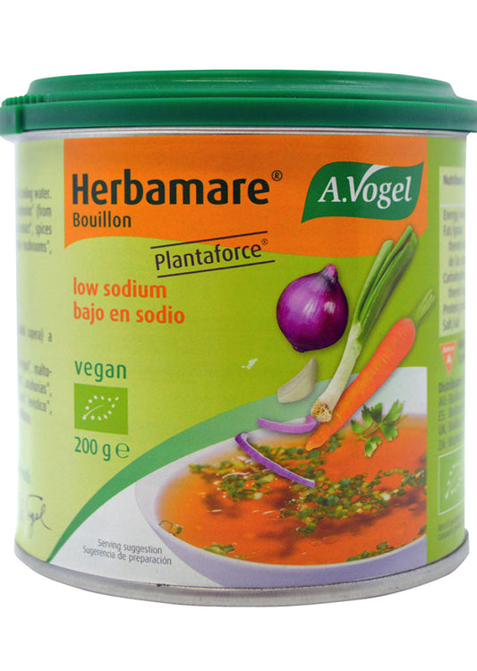 Vogel Org Herbamare Bouillon Low Sodium Powder 200g