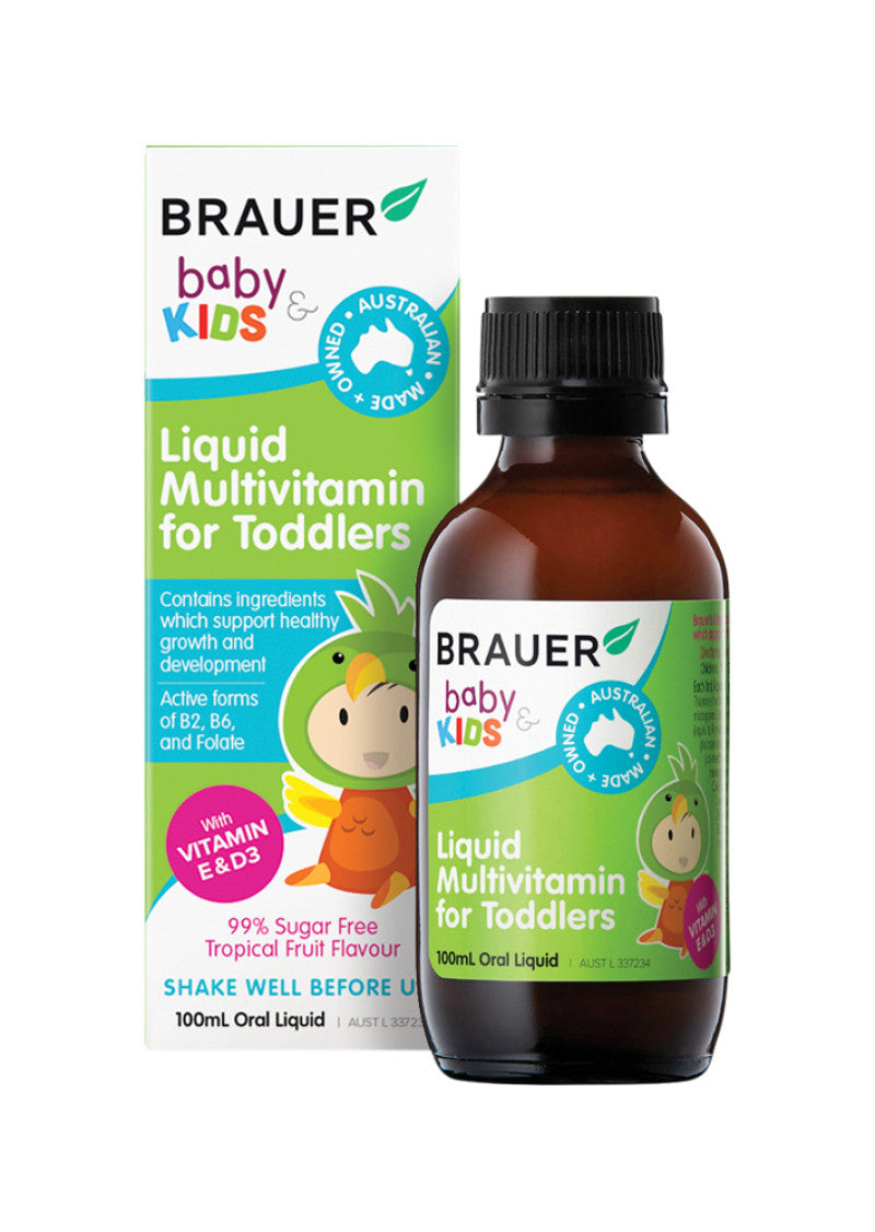 Nuchev Baby Kids Liquid Multivitamin Toddlers 100ml