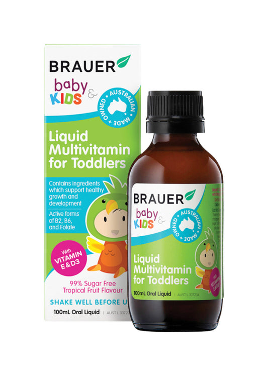 Nuchev Baby Kids Liquid Multivitamin Toddlers 100ml