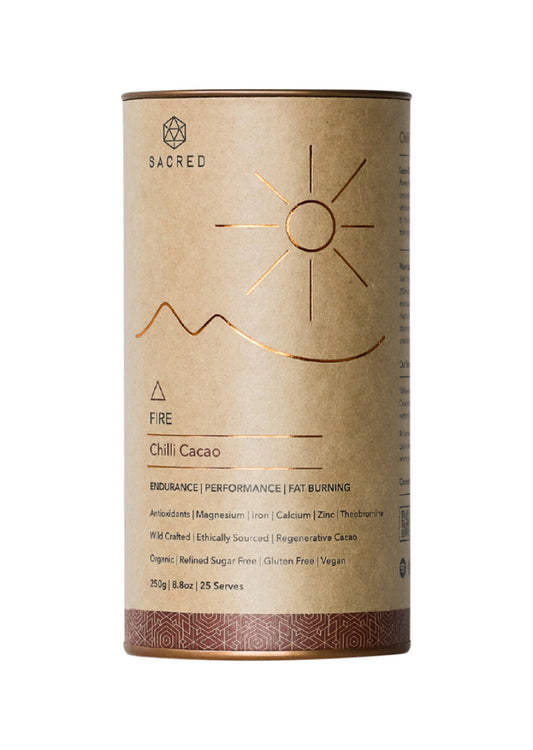 Sacred Taste Org Drinking Cacao (Chilli Cacao) Fire 250g