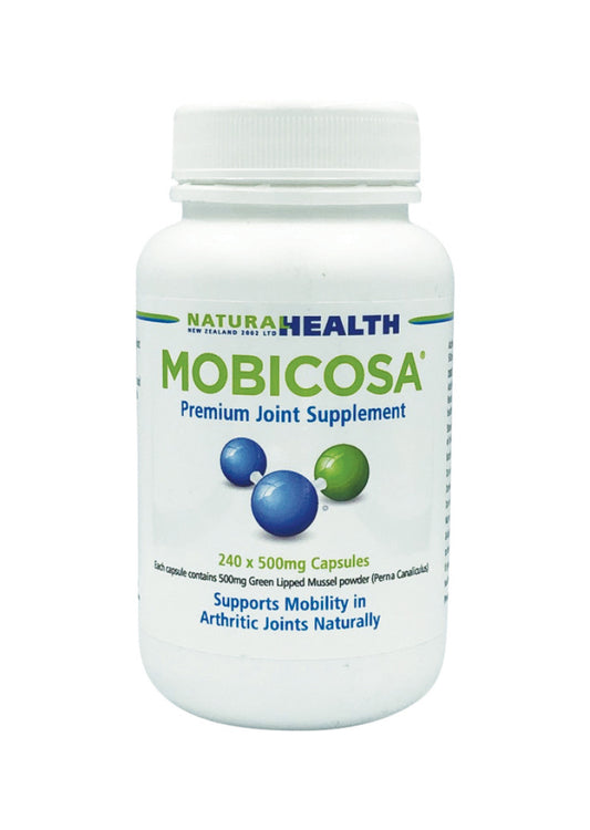 Natural Health Mobicosa Premium Joint Supplement 240c