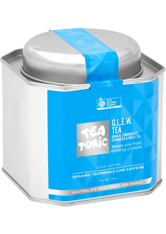 Tea Tonic Org G.l.e.w. Tea Caddy Tin 120g