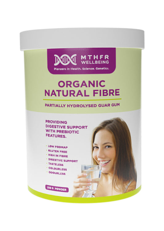 MTHFR Wellbeing Org PHGG (Partially Hydrolysed Guar Gum) 250g