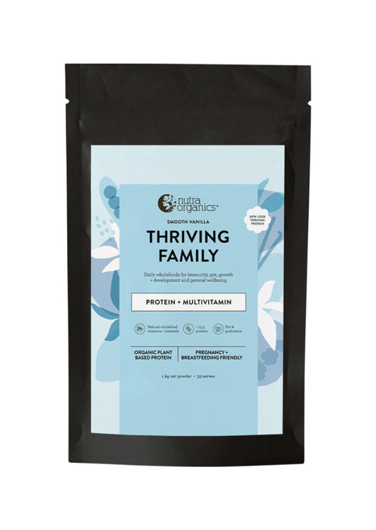 Nutra Org Org Protein Thriving Family Smooth Vanilla 1kg