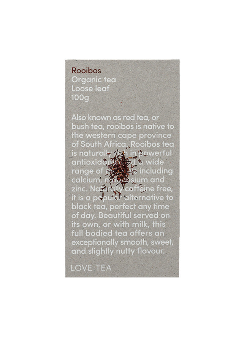 Love Tea Organic Rooibos Loose Leaf 100g