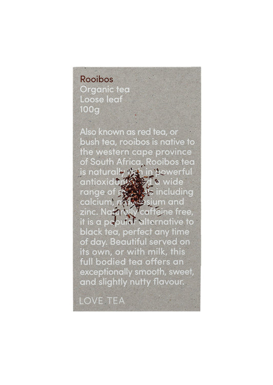 Love Tea Organic Rooibos Loose Leaf 100g