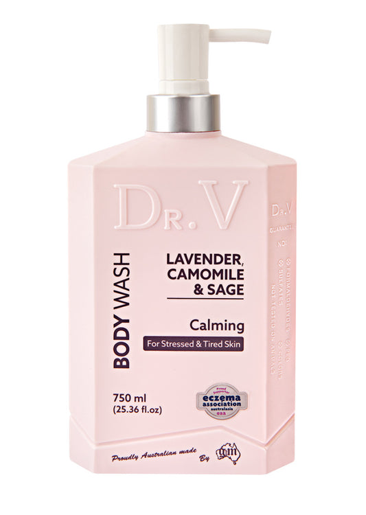 Dr. V Body Wash Lavender, Camomile And Sage 750ml