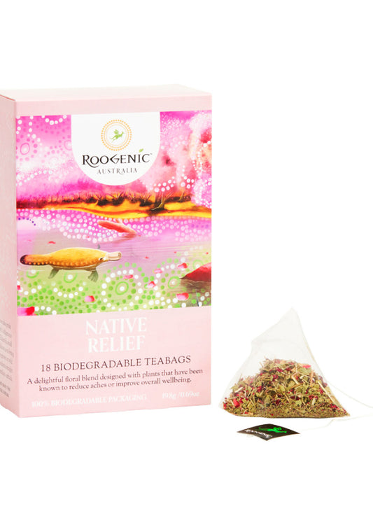 Roogenic Relief Tea X 18 Tea Bags