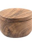 Salt Of The Earth Wood Salt Box Acacia Empty