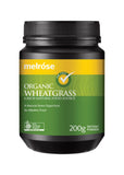 Melrose Organic Wheatgrass **sell Through**