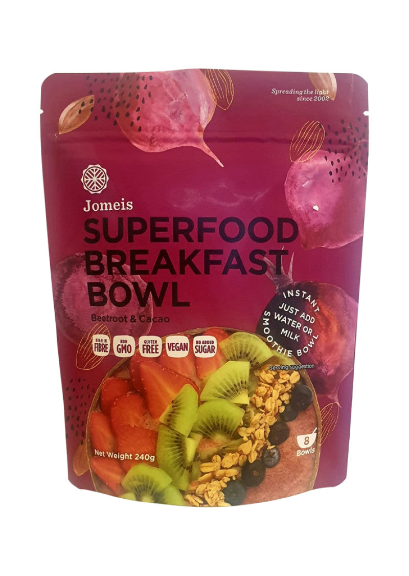 Jomeis Fine Foods Superfood Brkfast Bowl Beetrt Cacao 240g