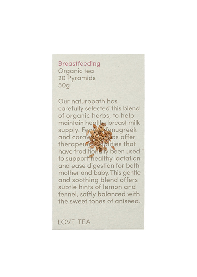 Love Tea Organic Breastfeeding X 20 Pyramids