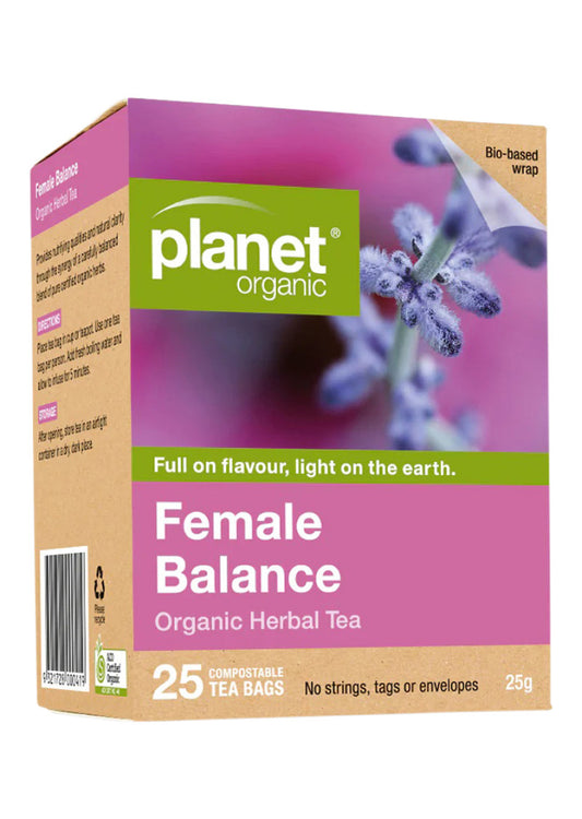 Planet Organic Org Female Balance Tea X 25 Tea Bags