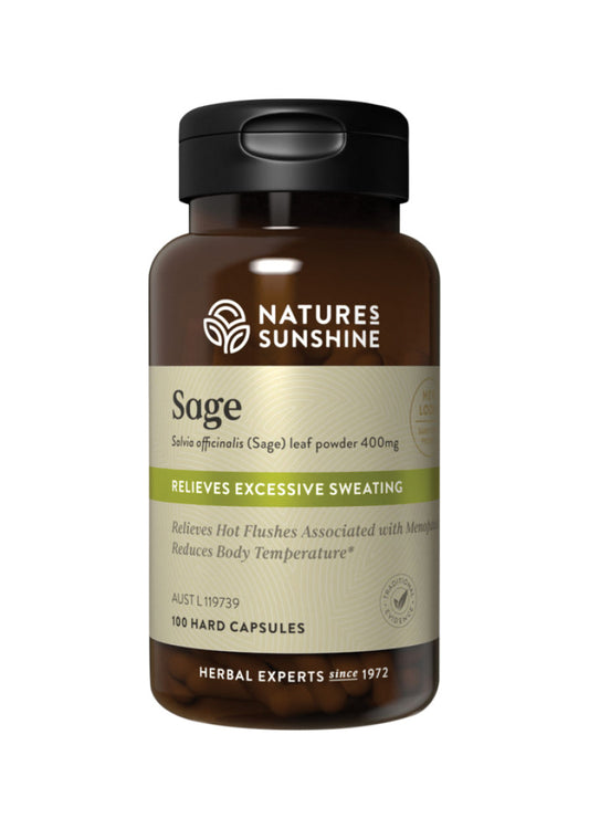 Nature's Sunshine Sage 400mg 100c