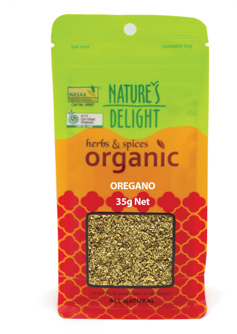 Natures Delight Organic Oregano 35g