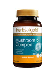 Herbs Of Gold Mushroom 5 Complex 60c