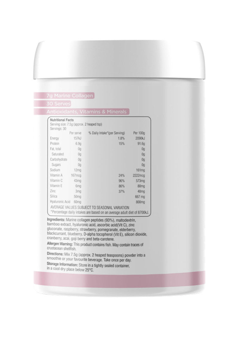 Nutraviva Simplybeautiful Beauty Collagen Marine 225g