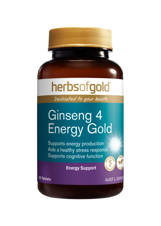 Herbs Of Gold Ginseng 4 Energy Gold 30t