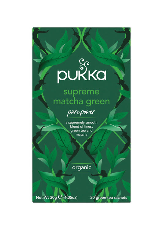 Pukka Org Supreme Matcha Green X 20 Tea Bags