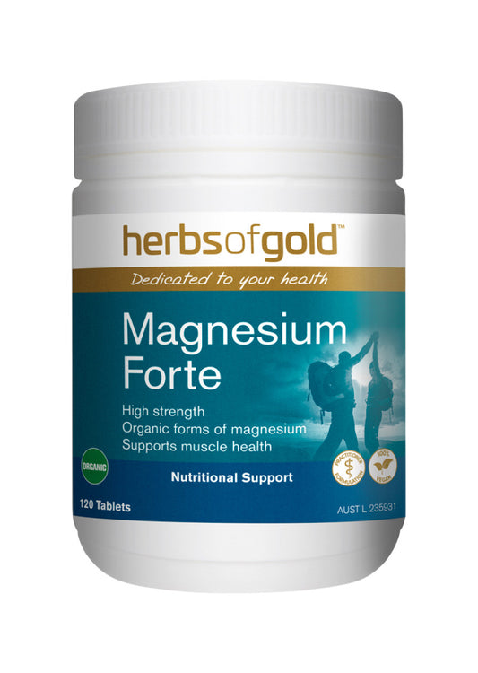 Herbs Of Gold Magnesium Forte 120t