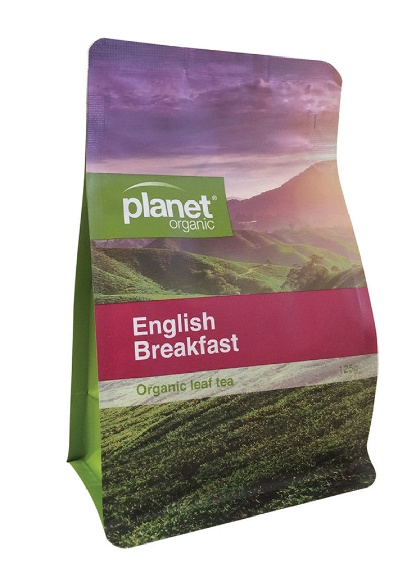 Planet Organic Org English Breakfast Loose Leaf Tea 125g