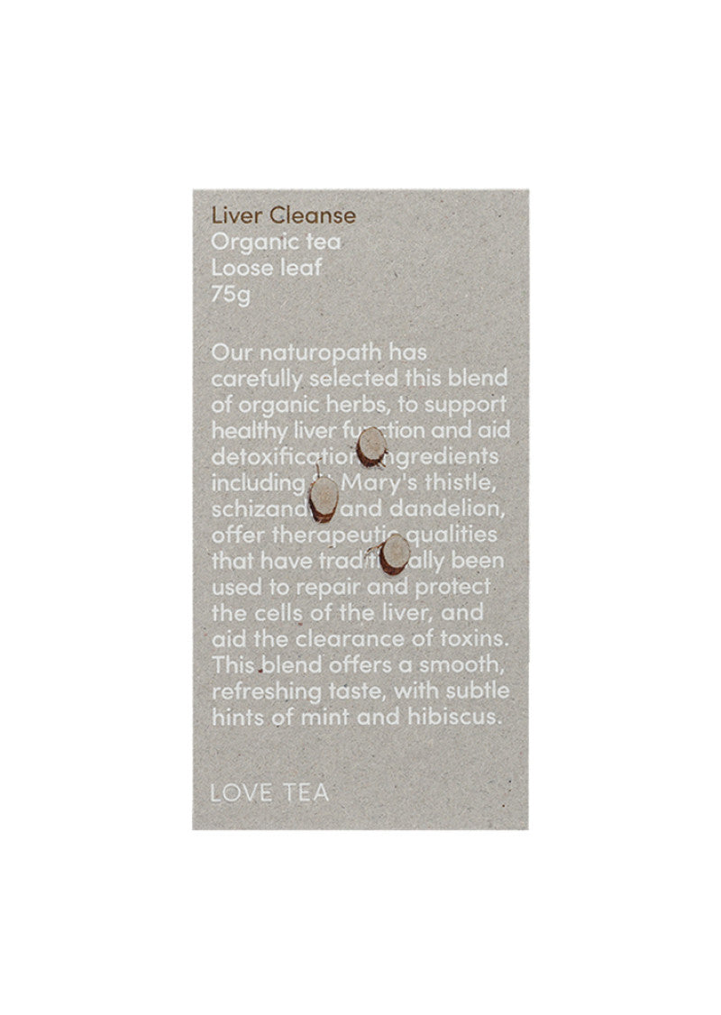 Love Tea Organic Liver Cleanse Loose Leaf 75g