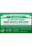 Dr Bronners Magic Bar Soap Almond 140g