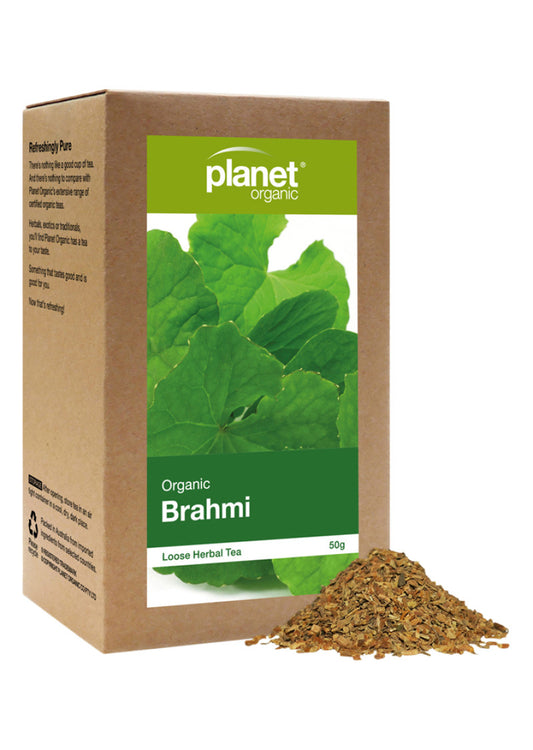 Planet Organic Org Brahmi Loose Leaf Tea 50g