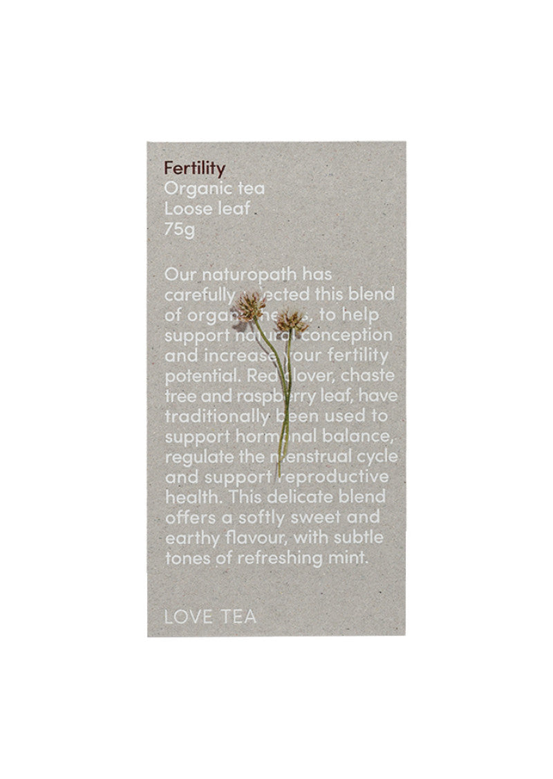 Love Tea Organic Fertility Loose Leaf 75g