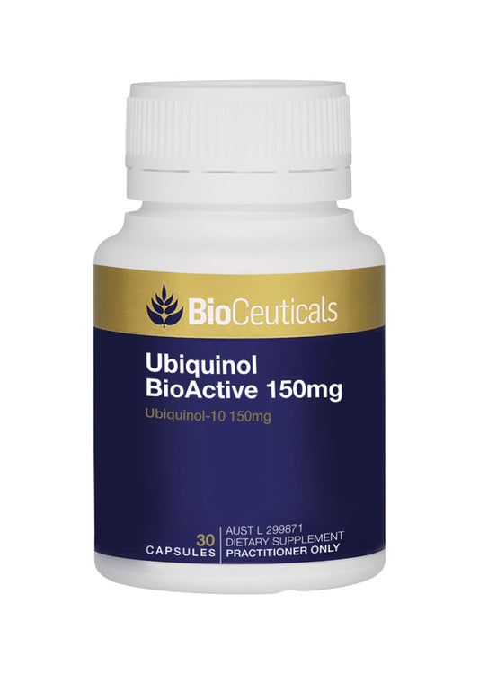 Bioceuticals Ubiquinol Bioactive 150mg 30c