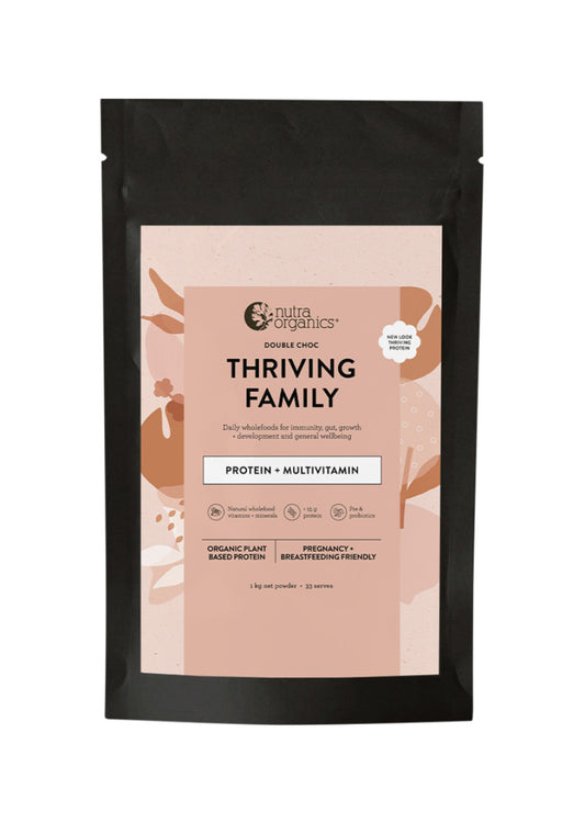 Nutra Nat Org Protein Thriving Family Double Choc 1kg
