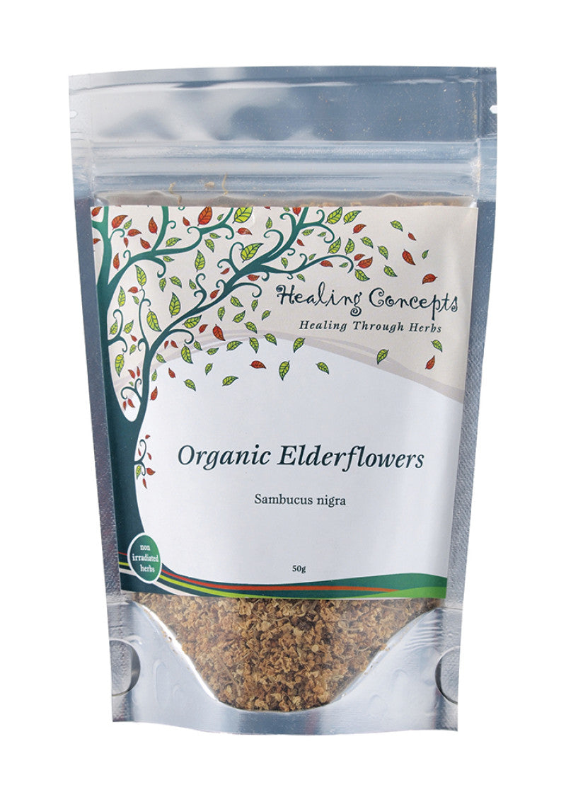Healing Concepts Org Tea Elderflowers 50g