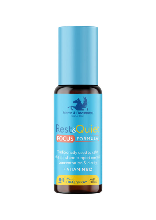 Martin Pleasance Rest and Quiet Focus Formula Spray 25ml