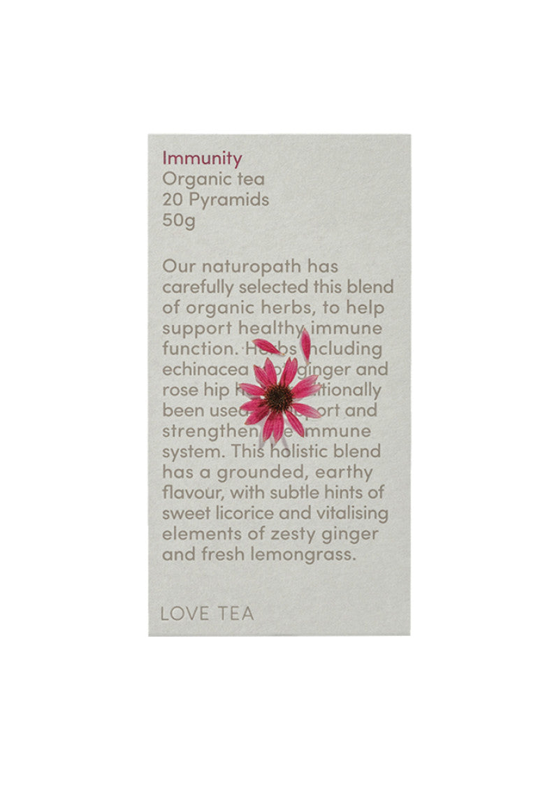 Love Tea Organic Immunity X 20 Pyramids