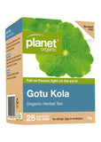 Planet Organic Org Gotu Kola Herbal Tea X 25 Tea Bags