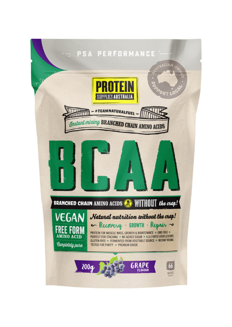 Protein Supplies (performance) Bcaa Grape 200g