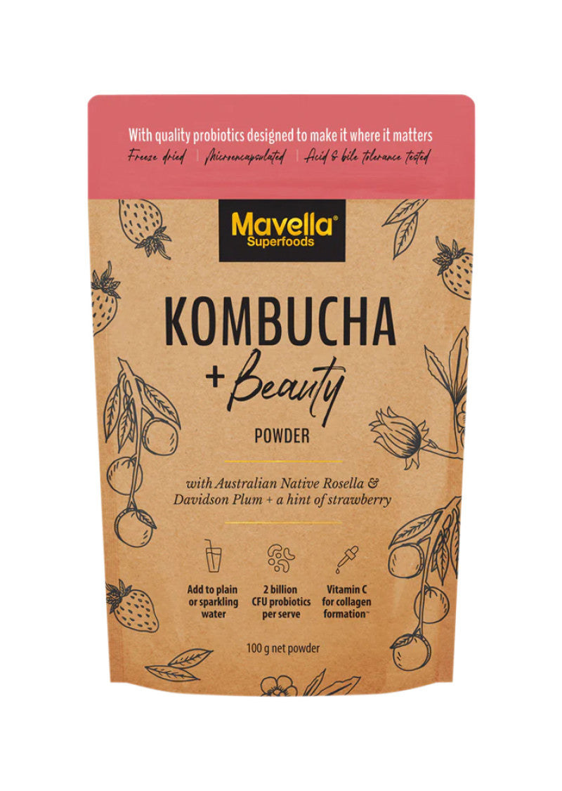 Mavella Superfoods Kombucha Plus Beauty Powder 100g
