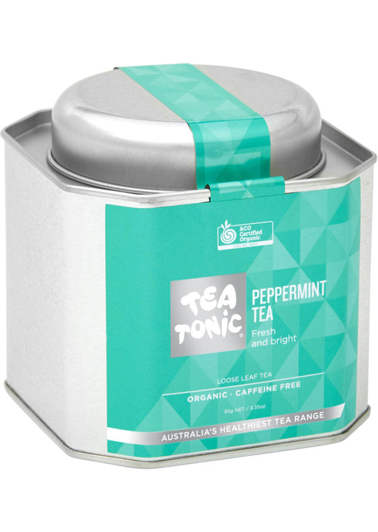 Tea Tonic Org Peppermint Caddy Tin 95g