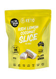 Get Ya Yum On Slice (no Bake) Rich Lemon Coconut 60g