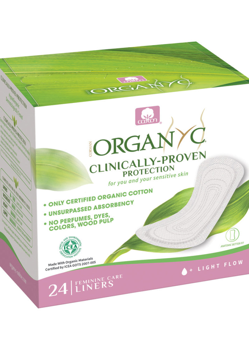 Organyc Org Liners (folded) Light Flow X 24