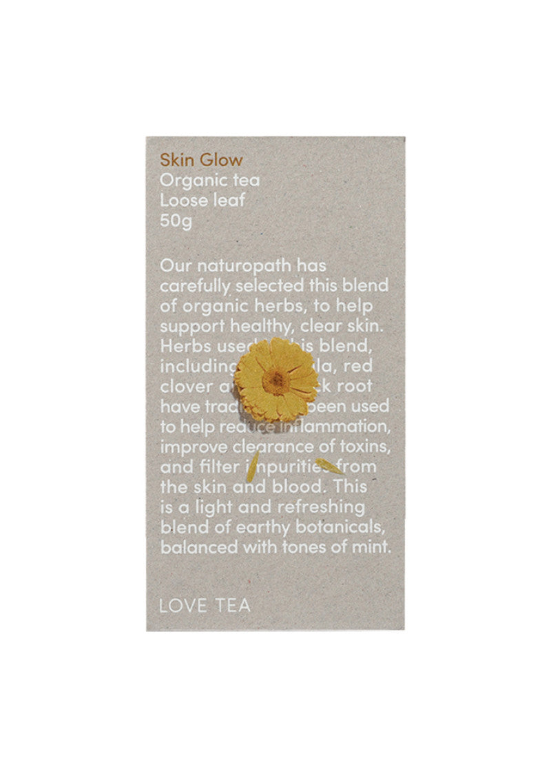 Love Tea Organic Skin Glow Loose Leaf 50g
