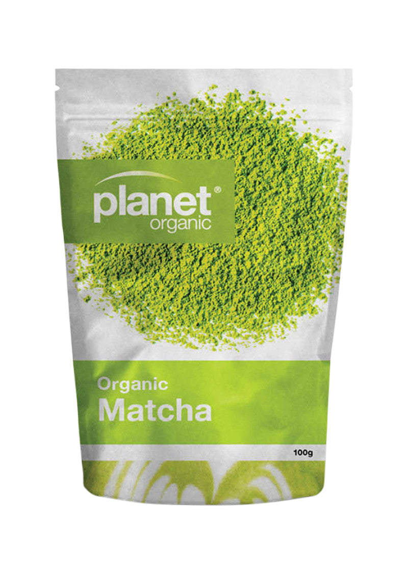 Planet Organic Org Matcha Green Tea Powder 100g