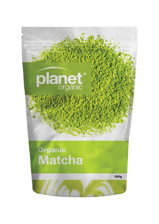 Planet Organic Org Matcha Green Tea Powder 100g