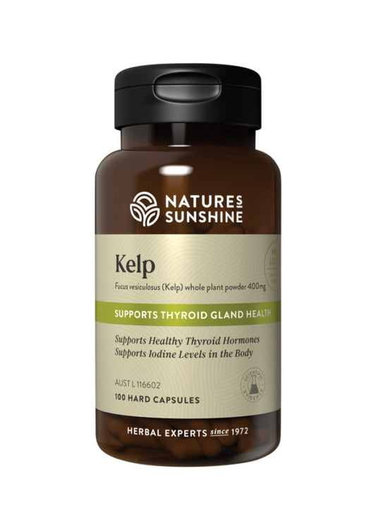 Nature's Sunshine Kelp 400mg 100c