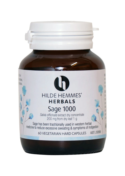 Hilde Hemmes Sage 1000mg 60vc **obsolete Manufacturer**