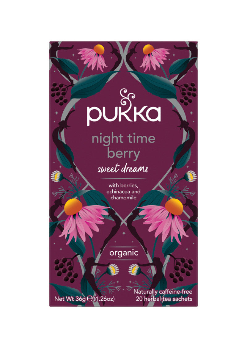Pukka Org Night Time Berry X 20 Tea Bags